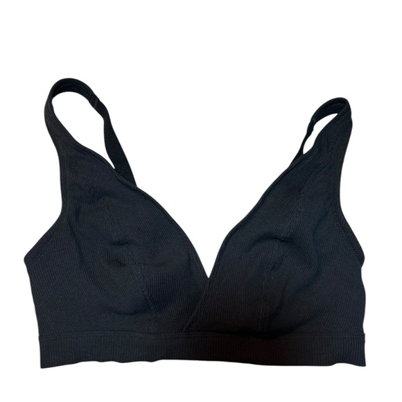 Cacique High Apex Ribbed Cotton Bralette - Picture 4 of 7